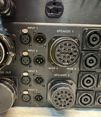 JBL/CROWN CUSTOM IO PANEL FOR (4) I-TECH 12000HD (2) 4X3500HD.(#7089)(T.H.S)