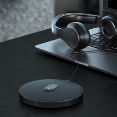 USB Desktop Microphone With Mute Function Perfect For Remote Work Learning