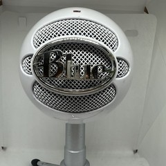 Blue Snowball Ice USB Microphone White for Recording & Streaming – USB NOT Incl.