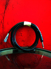 Vintage 1960’s 1 pin microphone cable Amphenol Hi Z Turner Shure 430 533 # 1