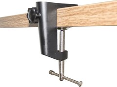 Versatile Aluminum C-Clamp for Microphones & Lamps – Fits Up To 2 Inch Boards