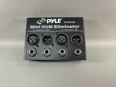 Pyle PHE400 2-Channel Hum Eliminator Ground Loop Noise Filter XLR 1/4″ TRS