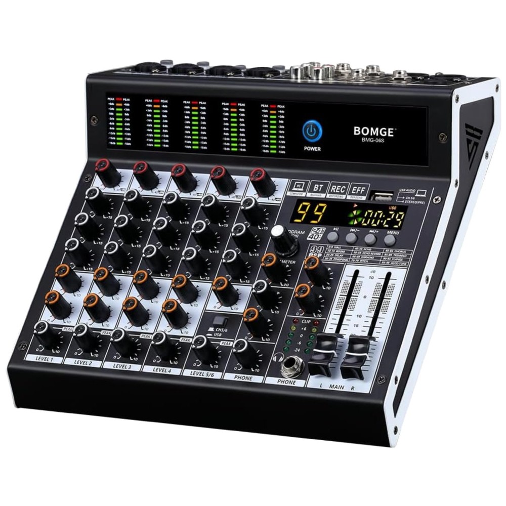 Professional Audio Mixer for Studio Recording & Live Shows