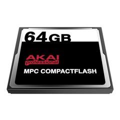 Akai 64GB CompactFlash CF Card for MPC 5000, MPC 4000, MPC 1000 & 2500 JJOS