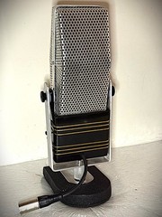 Super-Sized RCA 44 Working Replica Ribbon Microphone, one-of-a-kind, B I G !!
