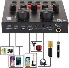 Complete Podcast Equipment Bundle – Mic Kit, Sound Card, Arm & Pop Filter Live