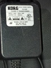 KORG KA163E POWER AC adapter TRITON LE/EMX-1/ESX/N/KARMA/TR/triton rack/120volt