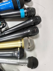 LOT OF 10 Various Brands & Models Microphone Used Working