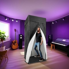 Portable Vocal Booth Professional Home Studio Recording Tool For Podcast Singers