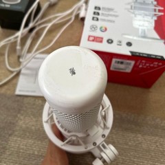 HYPERX QUADCAST S Microphone and Microphone Cover from JAPAN