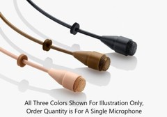 DPA 4466-OC-R-00 4466 Omni Headset Microphone with MicroDot Connector – Black