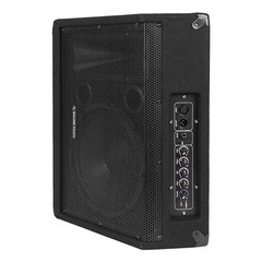 Sound Town 10″ 600W Powered PA DJ Stage Monitor Floor Speakers METIS-10MPW-PAIR