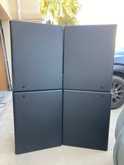 JBL AE Series Professional AC2215/00 PA Speakers, Black – Lot of 4