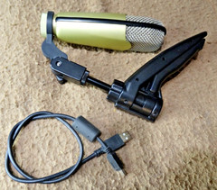 CAD u37 PodCast USB Desk Recording Microphone Works great with cord & stand base