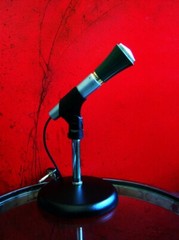 Vintage 1960’s Shure 415 / 430 controlled magnetic microphone w extras display