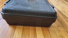 Hard Plastic Carrying Case 16×12 Black Tool Equipment Protective Storage Box