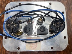 Bag End TA2000 TA Series Input Jack Plate 2Pin Parallel SPEAKON Banana 1/4 Wired