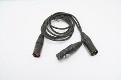 4 Wire Adapter, EtherCon® to Male & Female XLR for Radio Active Design Products