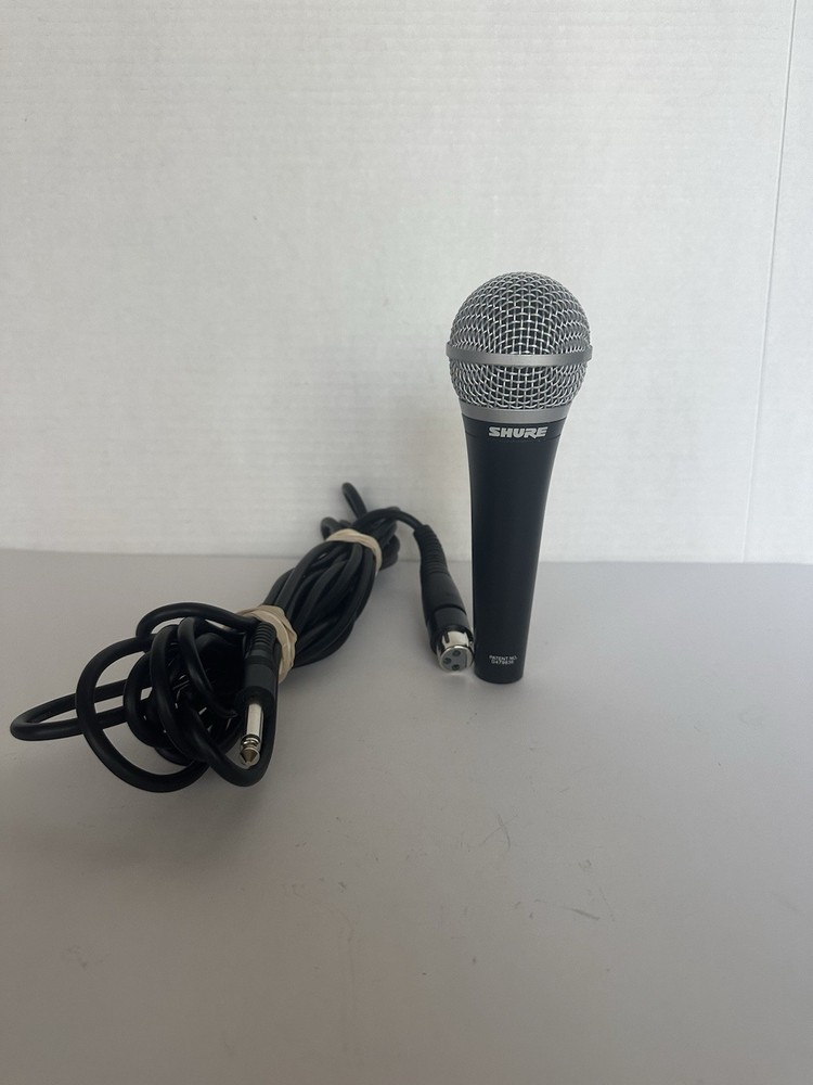 Shure PG58 Handheld Microphone & Wire