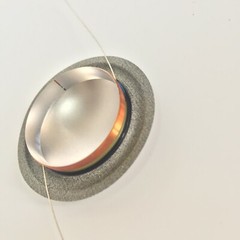 2 AFT Titanium Tweeter Diaphragm For KEF Hi-End R100, R300, R700, R900 1″ VCL 4Ω