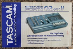 TASCAM Porta 02 MKII 4-Track Cassette Recorder Ministudio NEW IN BOX / TRUE NOS