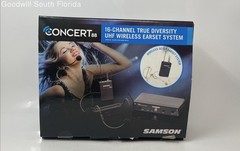 Samson Concert 88 16-Channel True Diversity Wireless Earset System Not Tested
