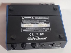 PreSonus Studio 24c Audio Interface with Audio-Technica AT2020 Mic, cable & Boom
