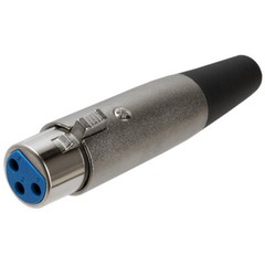 4 Female 3P XLR Male/Female Microphone Connector Adapter MIC Speaker 3Pin Audio