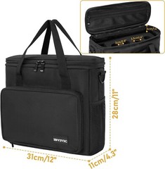 Comfortable and Impact-Resistant Microphone Case – Store 4 Mics Safely on the Go
