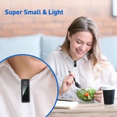 USB Wireless Lavalier Microphone for Android, PC, Laptop, iPhone 15/16, USB M…