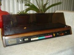 Hammond 101100, Blackface with Music Stand, Auto-Vari 64, Drum Machine, Vintage