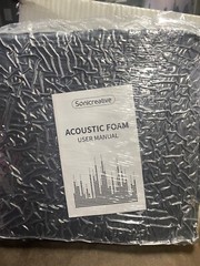12 Pack Acoustic Foam Panels 1 X 12 X 12 Inches Sound Proof Foam Panels for Wall
