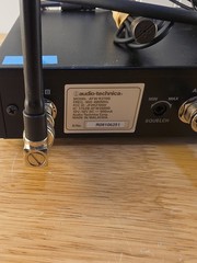 Audio-Technica ATW-R2100a Receiver 487-507MHZ With Transmitter ATW-T210 & AT829