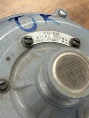 Atlas Sound PD-60A Compression Driver 60 Watts 16 Ohms Vintage Audio