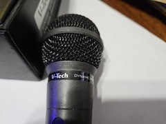 Microphone V-TECH VT-1030 Uni-Directional Dynamic 600 OHM Barely Used W/box Cord