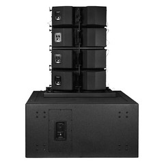 Sound Town Passive Line Array Dual 18″ Sub, 4 Dual 8″ PA, Adpt ZETHUS-218S208X4