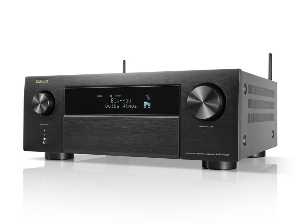Denon Avr-X4800H-K Black 23 Made In 1 Warranty 5 9.4Ch Av Surround Receiver Bh
