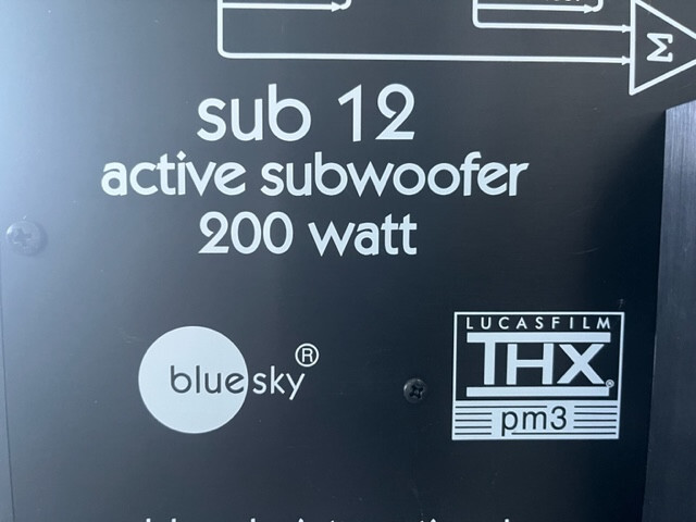 Blue Sky Sub12 Subwoofer