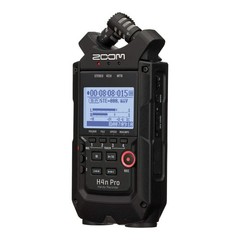 ZOOM H4nPro/BLK Handy Recorder All Black Edition H4nPro/BLACK