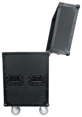 Rockville Black Road Case Fits (2) American DJ Inno Beam LED Moving Head Lights