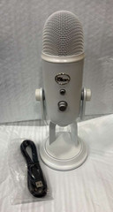 BLUE Yeti for creators USB Condenser Microphone, Silver