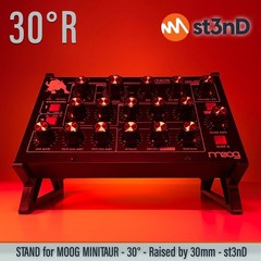 STAND for MOOG MINITAUR – 30° Rised By 30mm – 3D printed – st3nD