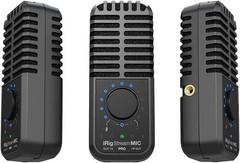 IK Multimedia iRig Stream Mic Pro iRig Series 5.5*13.6*3.8cm Black New