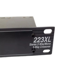 DBX 223XL Stereo 2-Way/Mono 3-Way Crossover Rack Mountable US NEW