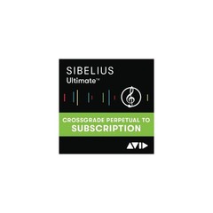 Avid Sibelius Ultimate 1-Year Subscription Crossgrade from Perpetual Download
