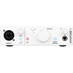 Arturia MiniFuse 1 USB-C Audio Interface – White