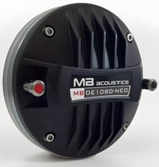 MB Acoustics 1.4” Neodymium Titanium Compression Driver, 4″ VC, 8Ω MB-DE1080-NEO