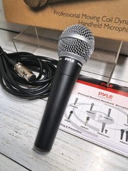 Handheld Microphone Dynamic Moving Coil Cardioid Unidirectional Includes…