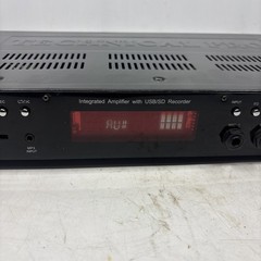 Technical Pro IA1200 Pro Integrated Amplifier w/ 2) Mic inputs+USB/SD/AUX/RCA