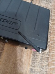 Samson CR77 UHF True Diversity Receiver CH U3 w/ AC Adapter Power Supply
